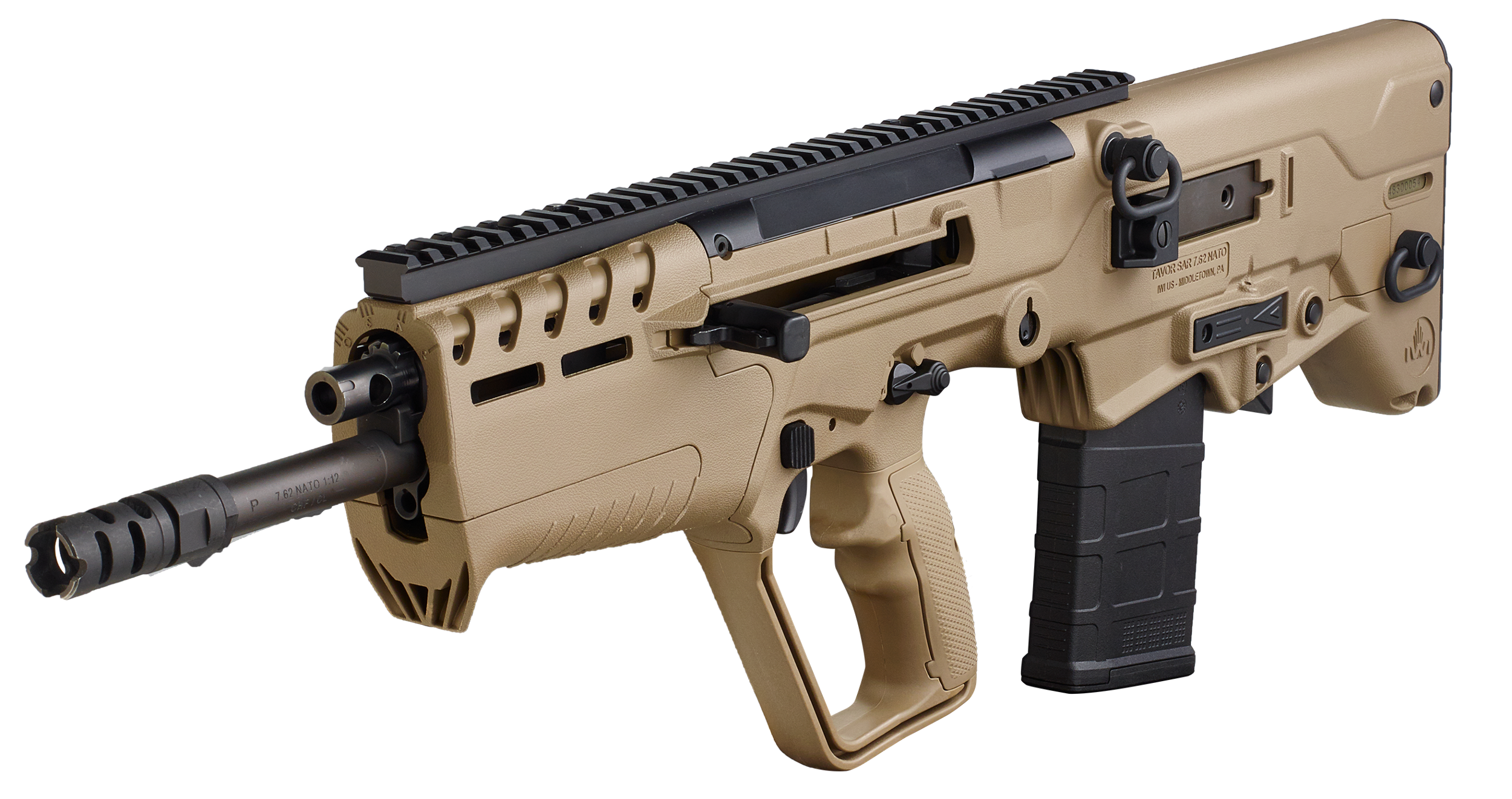 IWI US Tavor 7 7.62x51mm NATO Rifle - Flat Dark Earth - T7FD16
