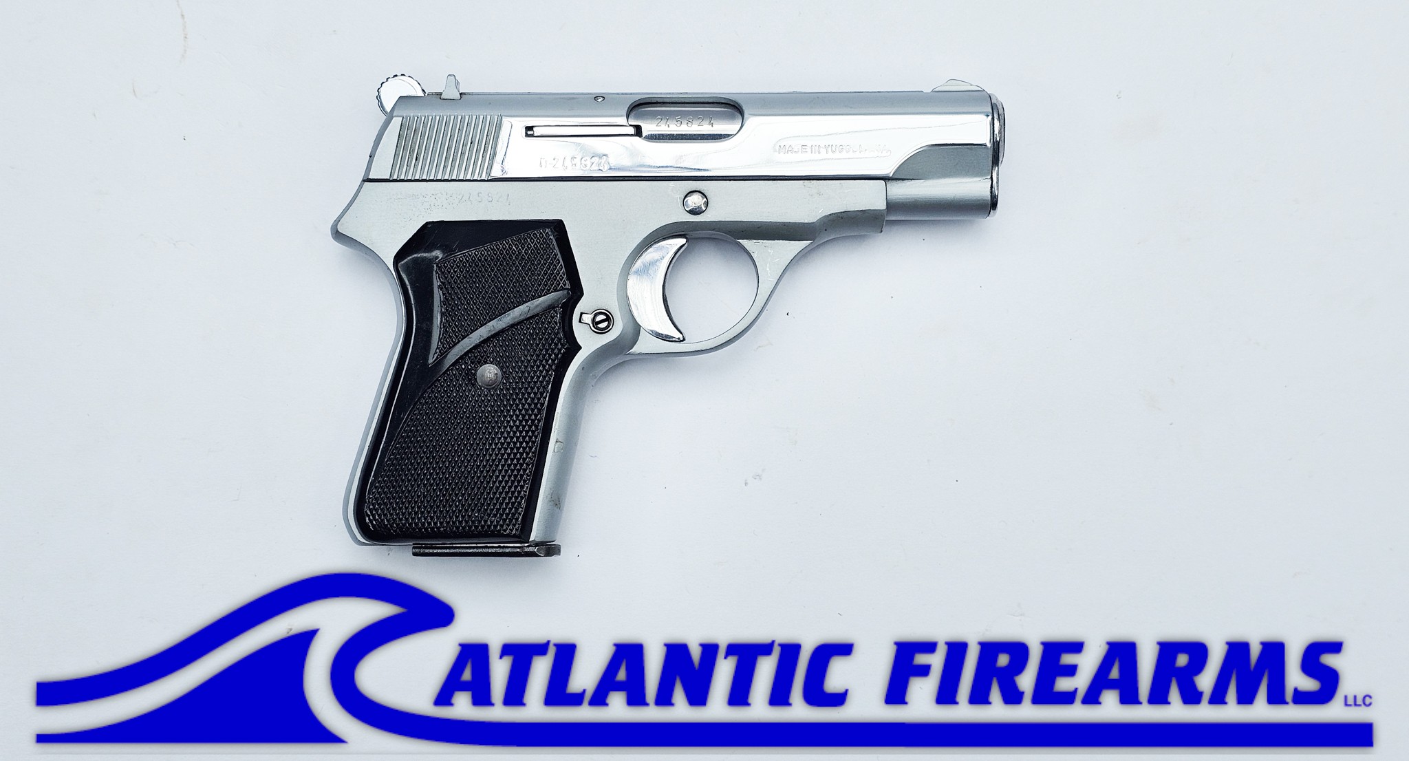 Zastava M70 Pistol Silver W/Chrome Slide