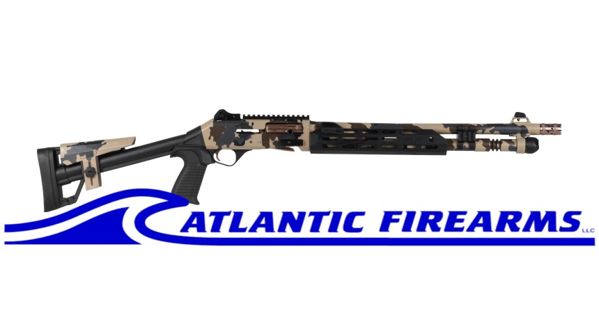 Panzer Arms M4 Speed Pro 12 Gauge Semi-Auto Shotgun FDE Scorpion Camo