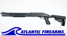 LEO Remington 870 Police Magnum 12GA-W/Adjustable Stock & Extended Mag Tube
