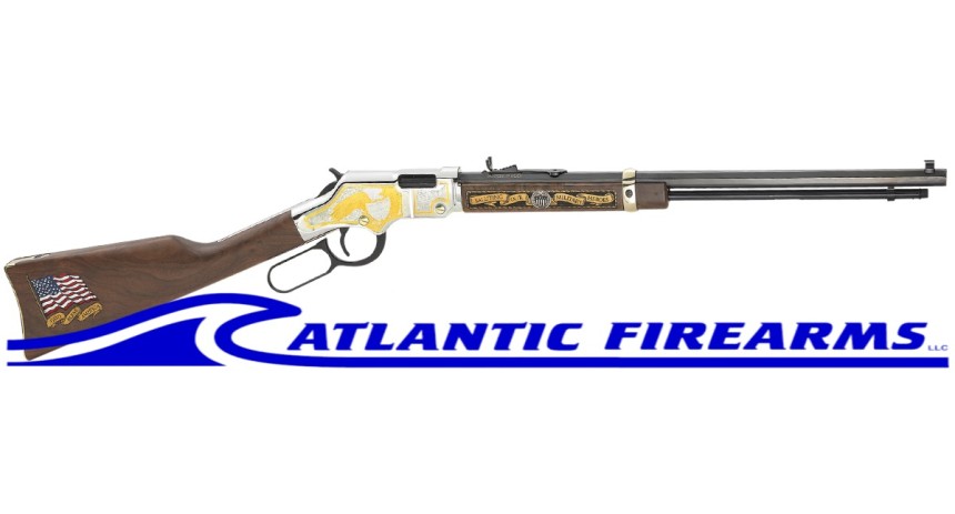 Henry Golden Boy Military Service Tribute 2 Lever Action Rifle .22 S/L/LR