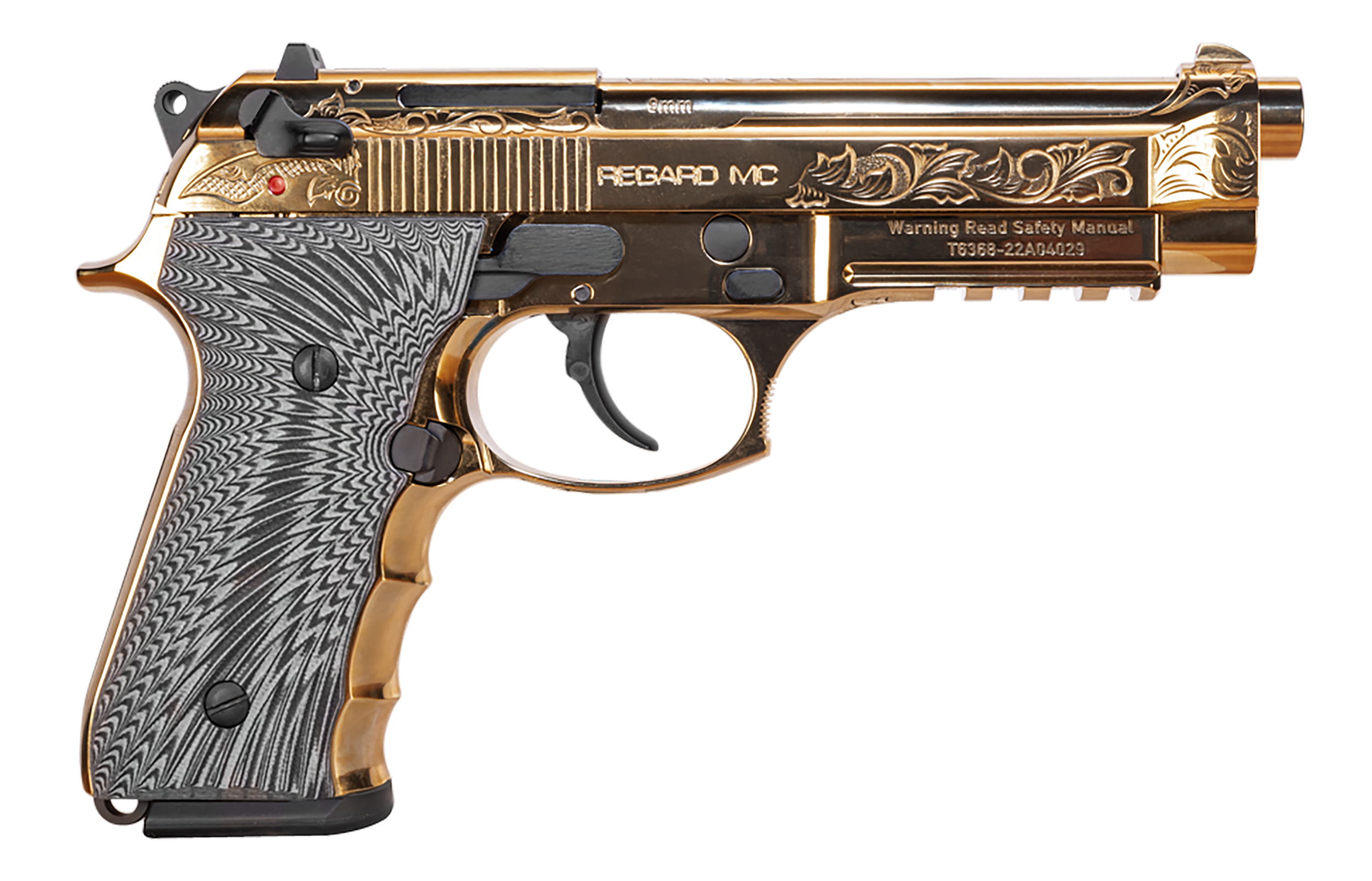EAA Girsan Regard MC Deluxe Gold 9mm Luger Pistol