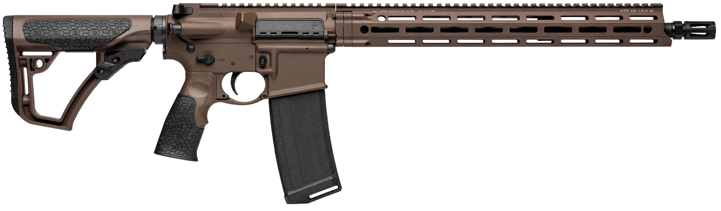 Daniel Defense DDM4 V7 5.56 NATO Rifle - Mil-Spec Brown