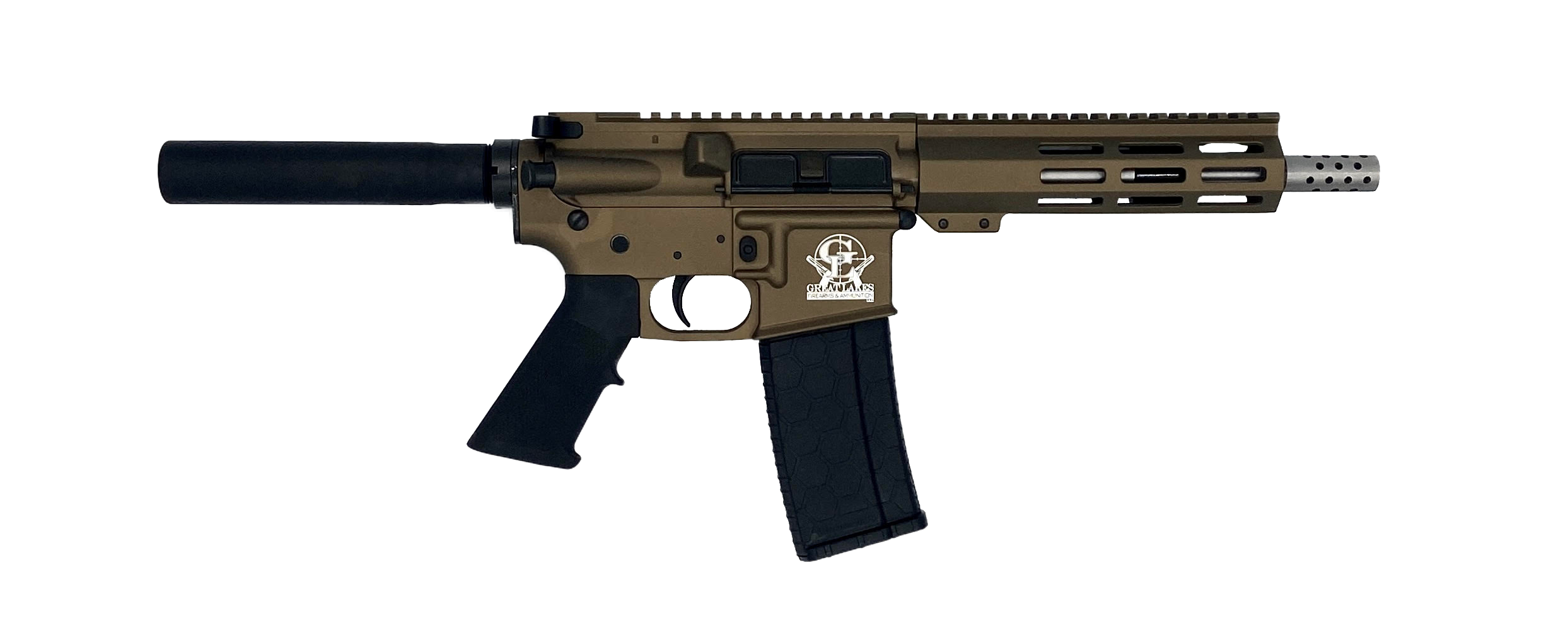Great Lakes Firearms AR-15 Pistol .223 Wylde Bronze