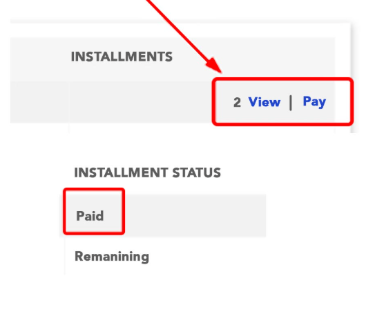 Choose Order UI