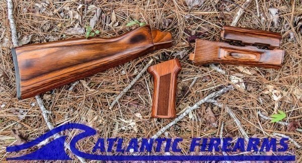 AK47 Stock Set Russian Sunburst