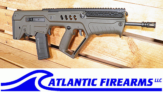 TAVOR SAR Flattop 16.5" Barrel, OD Green Finish