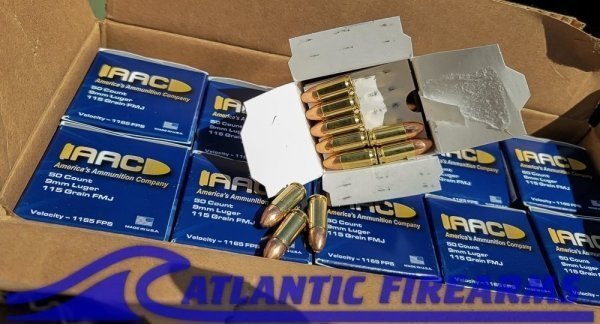 NEW AMMO IN STOCK! AAC 9MM Ammunition