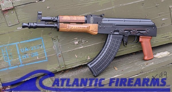 Pioneer Arms Forged Trunnion Hellpup AK47 Pistol w/ Rail