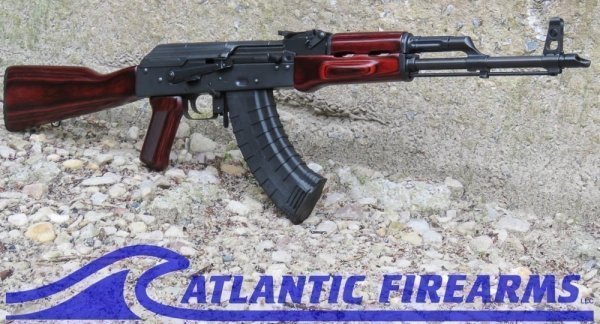 AK47 RW RIFLE W/ RED WOOD STOCK RILEY DEFENSE
