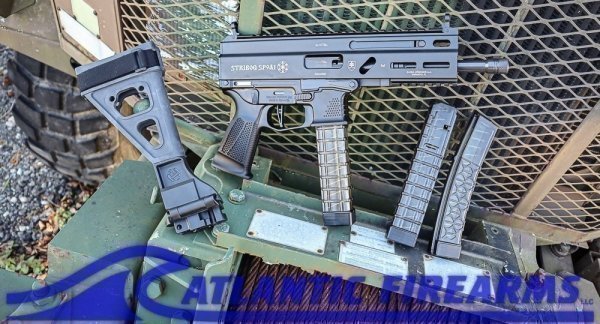 Grand Power Stribog SP9A1 9MM Pistol W/ Brace