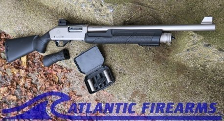 Black Aces Pro X Marine Nickel Shotgun- BATPSXPSN