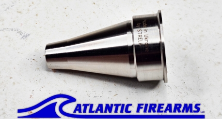 Flash Suppressor Funnel - 7.62 Steel/Titanium -Strela