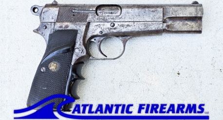FN Hi Power 9mm Pistol - Surplus - Patina