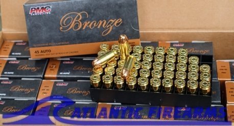 PMC Bronze 45ACP Ammunition 1000 RD Case