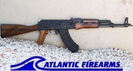 WASR 10 AK47 RIFLE-TIGER WALNUT