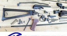 Bulgarian AK 74 Parts kit Poly with Barrel and Side Folding Stock