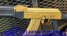 AK47 Trophy Rifle-WASR-10 Pyrite Gold Black Widow-ElevenMile Arms