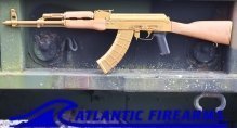 AK47 Trophy Rifle-WASR-10 Pyrite Gold-ElevenMile Arms