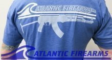 Atlantic Firearms Logo T-Shirt BLUE