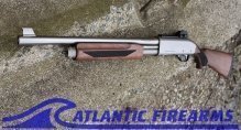 Black Aces Pro X Tactical Pump Shotgun Silver Walnut- BATPSXSW