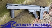 Black Aces Tactical Bullpup Pump Shotgun- Gray- Left Hand- BATBPPGRLH