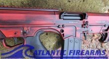 Black Aces Tactical Bullpup Pump Shotgun- Red- Left Hand- BATBPPDRLH