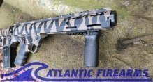 Black Aces Tactical Bullpup Pump Shotgun- Tiger Stripe- Left Hand- BATBPPTGLH
