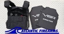 Level IIIA Soft Armor and Plate Carrier Package
