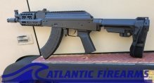 PSA AK-P Rail MOE SBA3 Pistol Black - Palmetto State Armory 5165490401