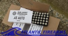 Red Army Standard .45 ACP Ammunition 500 Round Case