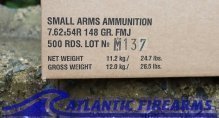 Red Army Standard 7.62x54R Ammunition- 500 Round Case
