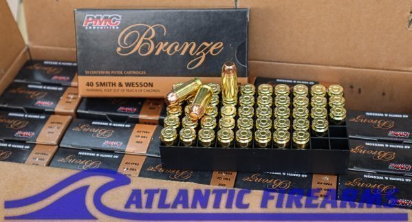 PMC Bronze .40SW Ammunition 1000 RD Case