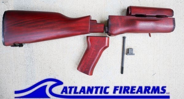 BFT47- VSKA Red AK47 Stock Set