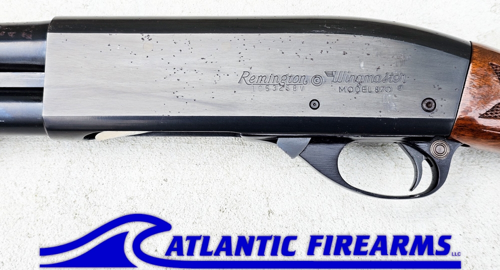 Police Wingmaster Remington 870 Wingmaster Shotgun Police Trade In ( VA. ABC Marked ...