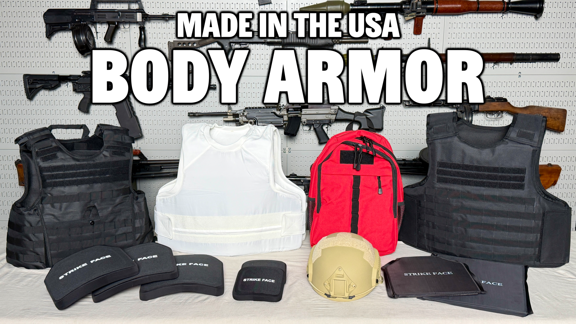 Click here to check out our series of videos doing some ballistic testing on some new American made Body Armor we are carrying right now!